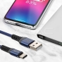 Cable USB 1m. Tipo C Azul Gold Series - 5