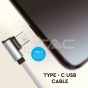 Cable USB 1m. Tipo C Gris Diamond Series - 4