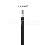 Cable fotovoltaico 4SQ negro para panel solar 50 metros - 2