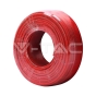 Cable fotovoltaico 6SQ rojo para panel solar 50 metros - 1