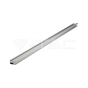 Carril SILVER 1200MM para paneles solares - 3