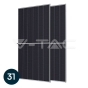 665W Panel Solar mono 2384x1303x35mm Marco Plateado 31 uds/pallet TIER 1 - 1