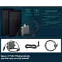 Planta de energía solar portátil para balcón de 600W + cables incluidos - 1