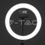 Anillo de luz LED de 7W con soporte para teléfono 3200K-5500K - 5